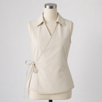 Side Tie Tank blouse Sewing Pattern Beginner Friendly, Sizes XXS 5XL