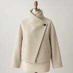 Funnel Neck jacket Sewing Pattern Beginner Friendly, Sizes XXS-4XL High collar jacket