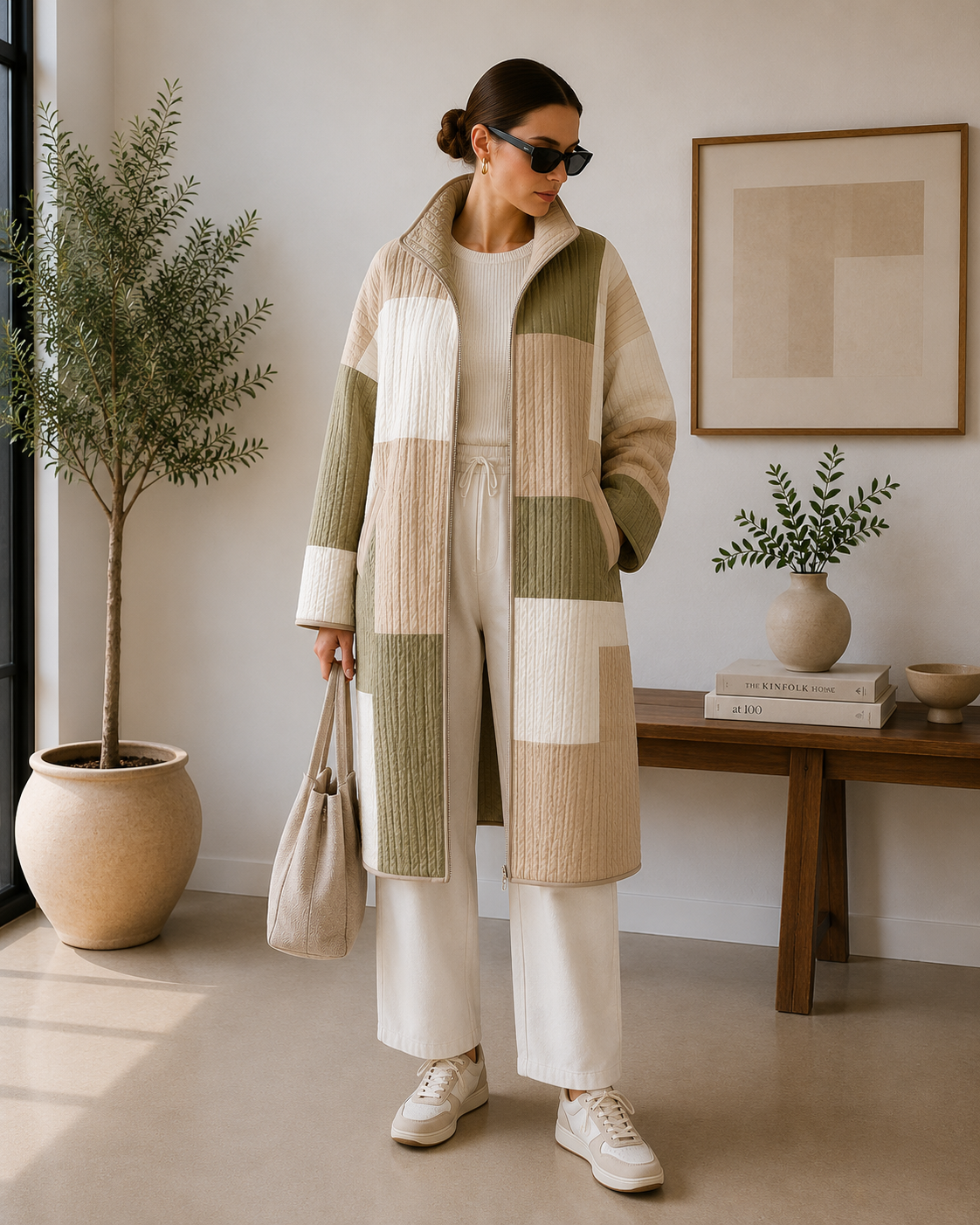 Mariner Quilt Coat Sewing Pattern Beginner-Friendly, XXS-4XL