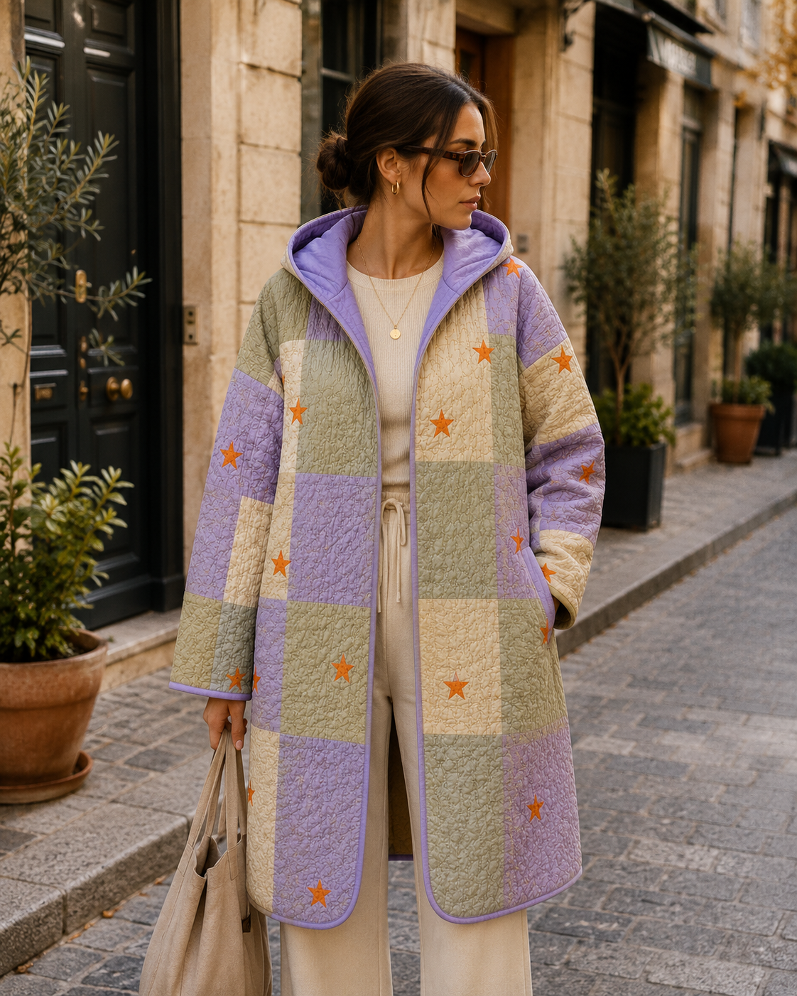 Siena Quilt Coat Sewing Pattern | Beginner-Friendly, XXS-4XL