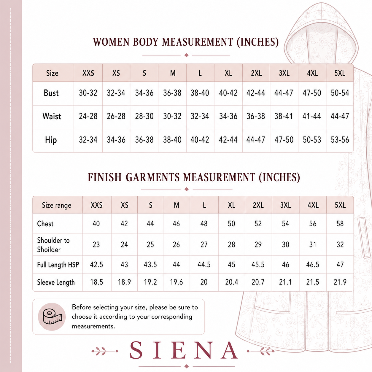Siena Quilt Coat Sewing Pattern Beginner-Friendly, XXS-4XL