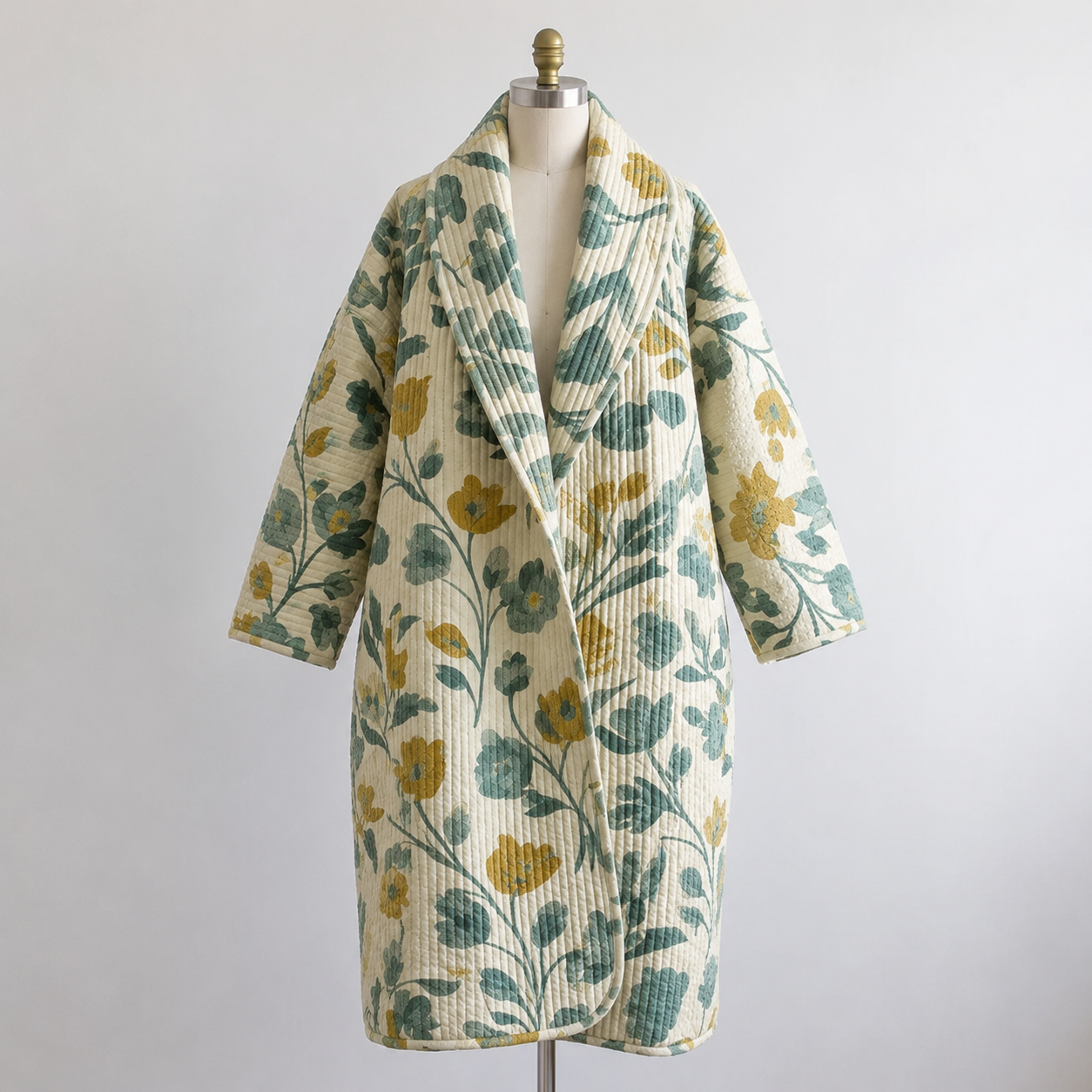 Nora Quilt Coat Sewing Pattern Beginner-Friendly, XXS-4XL Jacket Cardigan Pattern