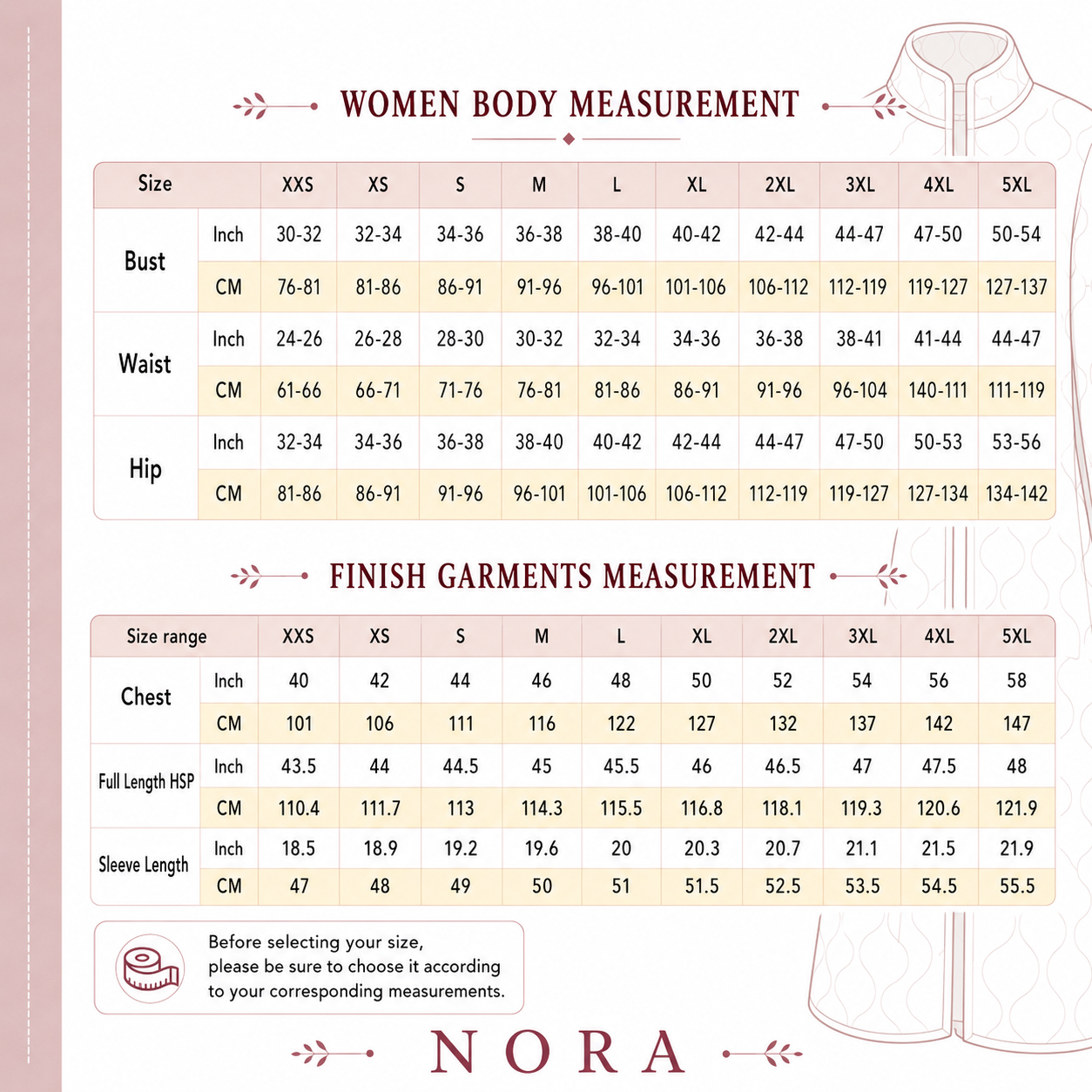 Nora Quilt Coat Sewing Pattern Beginner-Friendly, XXS-4XL Jacket Cardigan Pattern