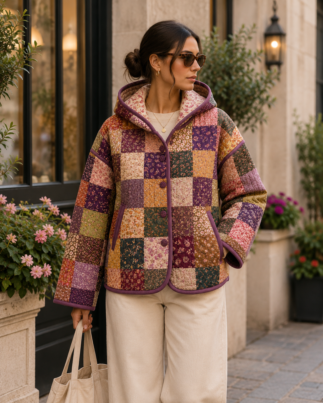 Laurel Crop Jacket Sewing Pattern | Beginner Friendly, Sizes XXS-4XL