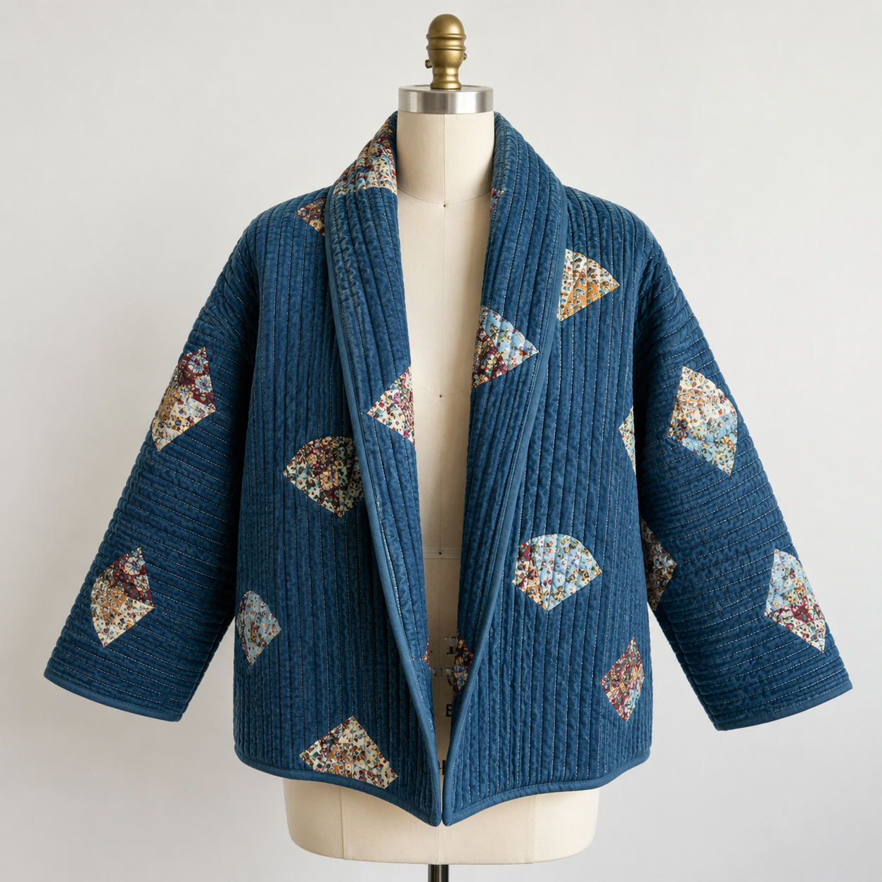 Blossom Quilt coat Sewing Pattern beginner friendly, Sizes XXS-4XL jacket pattern
