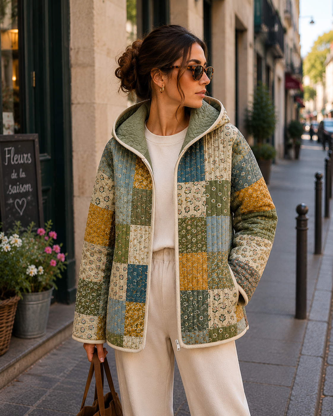 Valentine Quilted Jacket Sewing Pattern | Beginner Friendly, Sizes XXS-5XL