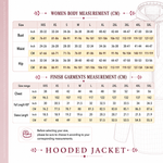 Hooded Quilted Jacket Sewing Pattern Beginner friendly Sizes XXS-4XL.