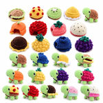 Crochet Turtle with Removable Shells Pattern Bundle 15+ Interchangeable Shell Designs