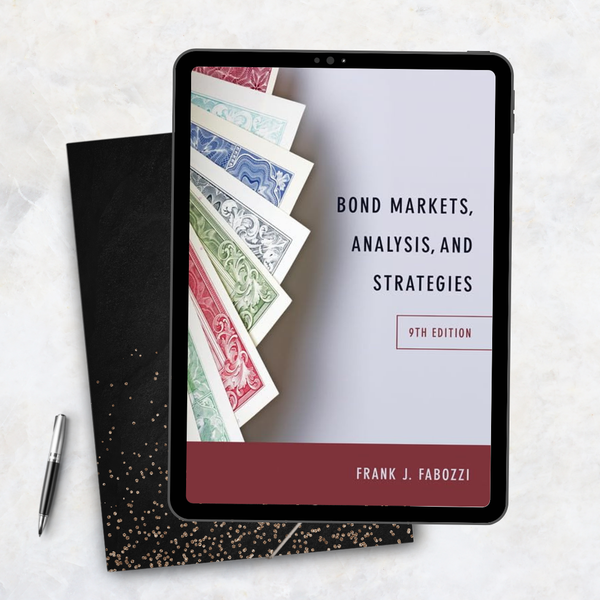Bond Markets Analysis and Strategies 9th Edition
