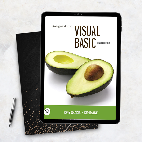 Starting Out with Visual Basic 8th Edition