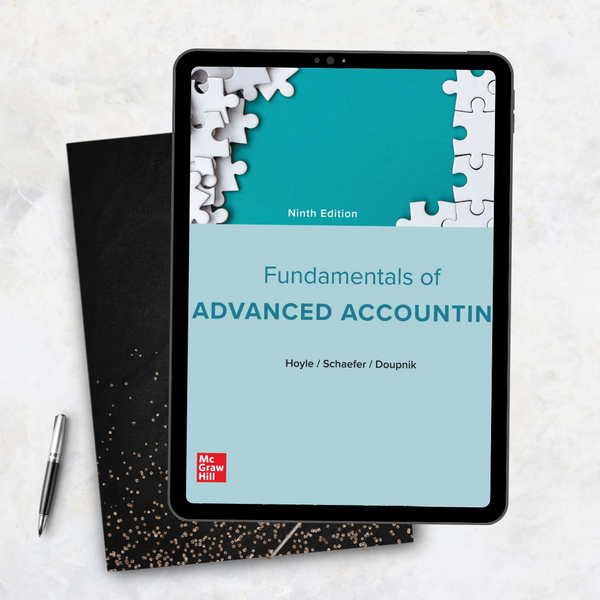 Fundamentals of Advanced Accounting 9th Edition