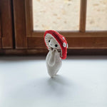 Mushroom guy critter stitch crochet pattern