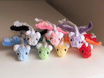 Mini Baby Dragon Crochet Pattern Kawaii Pocket Dragon Plush with Wings No Sew Amigurumi Dragon Softie.