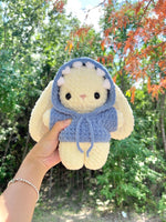 9-in-1 Crochet Bunny in Costume Pattern Bundle – Kawaii Bunny with Interchangeable Animal Hoodies | Amigurumi Bunny Plush with 9 Outfit Designs