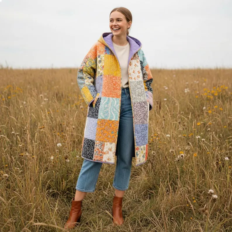 Siena Quilt Coat Sewing Pattern | Beginner-Friendly, XXS-4XL (Instant Download)