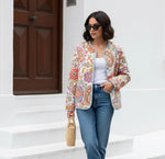 Rosa Quilted Jacket Sewing Pattern | Beginner Friendly, Sizes XXS-4XL.