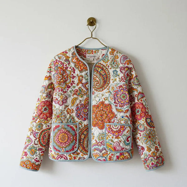 Rosa Quilted Jacket Sewing Pattern | Beginner Friendly, Sizes XXS-4XL.