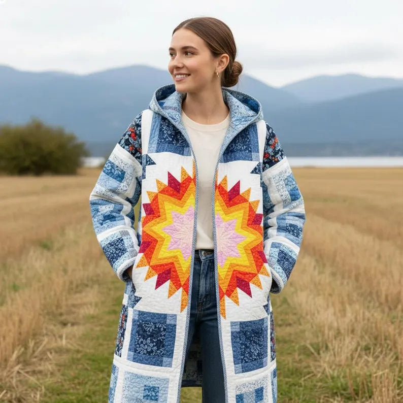 Siena Quilt Coat Sewing Pattern | Beginner-Friendly, XXS-4XL (Instant Download)