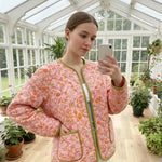 Rosa Quilted Jacket Sewing Pattern | Beginner Friendly, Sizes XXS-4XL.