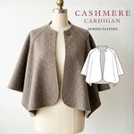 Jacket Sewing Pattern Beginner Friendly, Sizes XXS-4XL Cardigan pattern