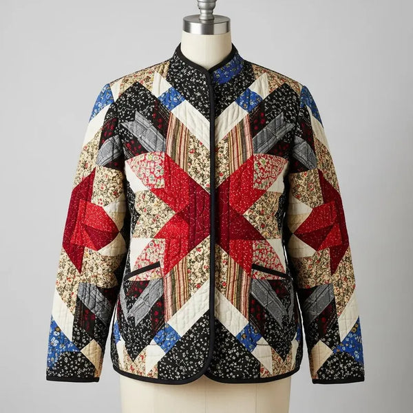 Quilted Jacket Sewing Pattern | Beginner Friendly, Sizes XXS-4XL (Instant Download)