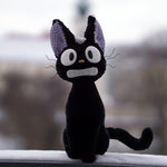 Crochet Black Cat Amigurumi Pattern Anime-Inspired Sitting Cat Plush with Expressive Face Kawaii Black Cat Softie Crochet Pattern