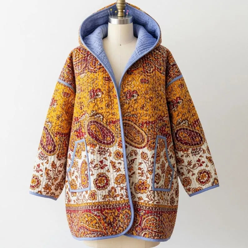 Quilted Coat Sewing Pattern Siena Jacket , Beginner Friendly