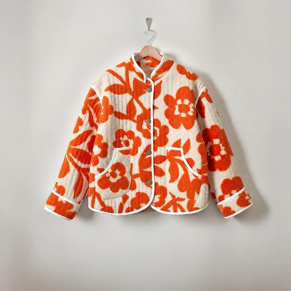 Lirio Quilted Jacket Sewing Pattern | Beginner Friendly, Sizes XXS-4XL.