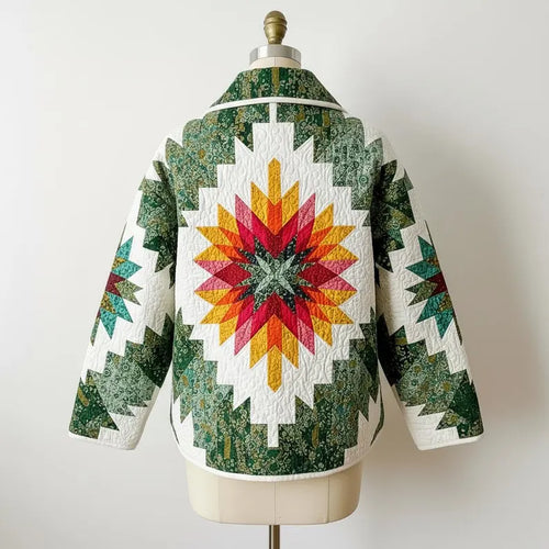Artful Quilted Jacket Sewing Pattern | Beginner Friendly, Sizes XXS-5XL (Instant Download)