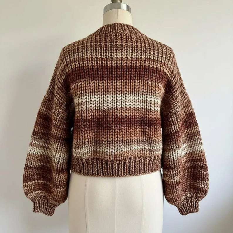 Cloud Crop cardigan Sewing Pattern | Beginner Friendly | Jacket sewing | Sizes XXS-5XL (Instant Download)