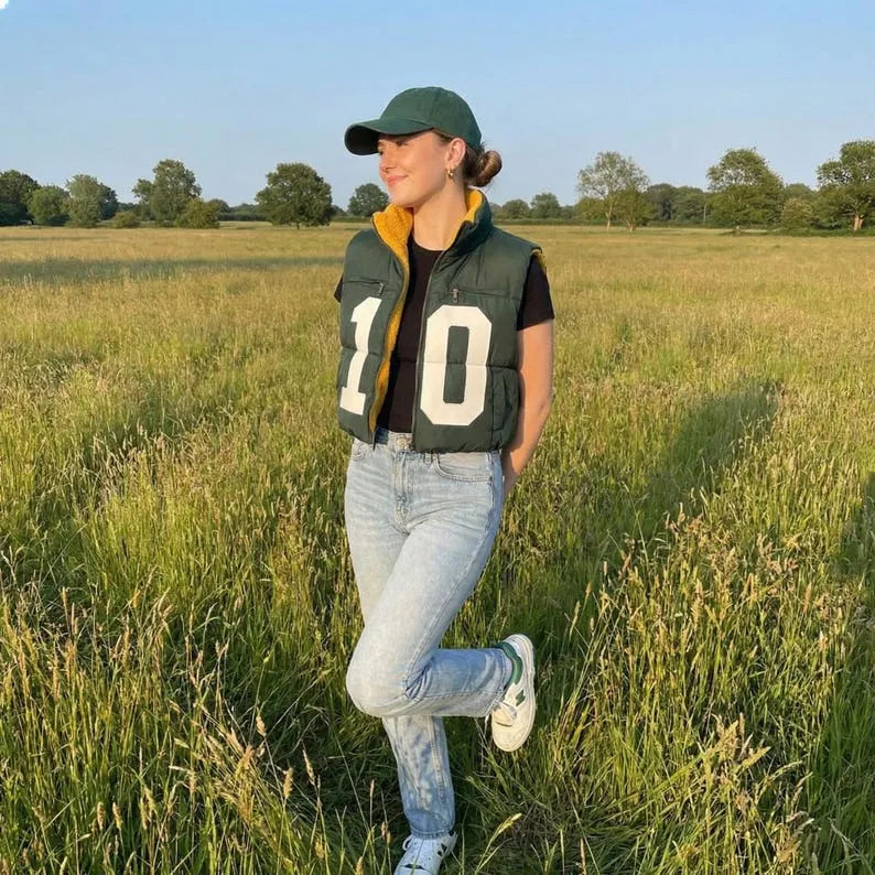 Jersey Puffer Vest Sewing Pattern | Confident Beginner, Sizes XXS-5XL (Instant Download)