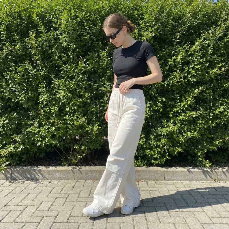 Nova Pants PDF Sewing Pattern | wide leg pants | Beginner Friendly (Instant Download)