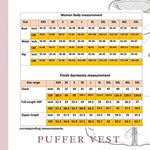 Jersey Puffer Vest Sewing Pattern Confident Beginner, Sizes XXS-5XL