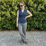 Side Tie Tank blouse Sewing Pattern Beginner Friendly, Sizes XXS 5XL