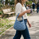 Crochet Flower Granny Square Bag Pattern Boho Daisy Hobo Shoulder Bag  Handmade Cotton Summer Handbag Crochet Pattern