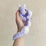 Crochet Wrist Dragon Pattern – Wrap-Around Arm Dragon Plush No Sew Kawaii Dragon Amigurumi in US English Terms Poppet Moon Crochet