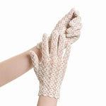 Crochet Lace Gloves Pattern, Elegant Vintage Style Fingered Gloves, Lightweight Summer Gloves, Bridal, Wedding Accessories