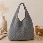 Crochet Hobo Bag Pattern | Minimalist Shoulder Bag | 3 Sizes S/M/L | Beginner Friendly Crochet Bag | Everyday Tote Crochet Pattern