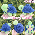Crochet Turtle with Removable Shells Pattern Bundle 15+ Interchangeable Shell Designs