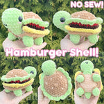 Crochet Turtle with Removable Shells Pattern Bundle 15+ Interchangeable Shell Designs