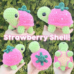 Crochet Turtle with Removable Shells Pattern Bundle 15+ Interchangeable Shell Designs