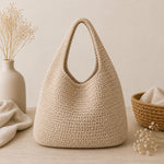 Crochet Hobo Bag Pattern | Minimalist Shoulder Bag | 3 Sizes S/M/L | Beginner Friendly Crochet Bag | Everyday Tote Crochet Pattern