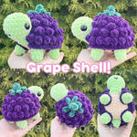 Crochet Turtle with Removable Shells Pattern Bundle 15+ Interchangeable Shell Designs