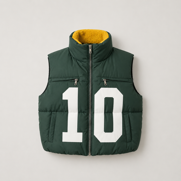 Jersey Puffer Vest Sewing Pattern Confident Beginner, Sizes XXS-5XL